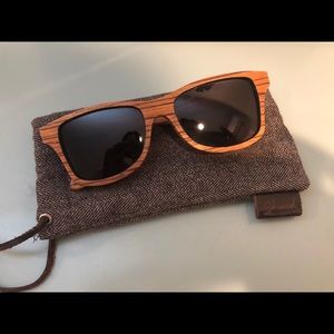 Shwood Canby Zebra Wood Sunglasses